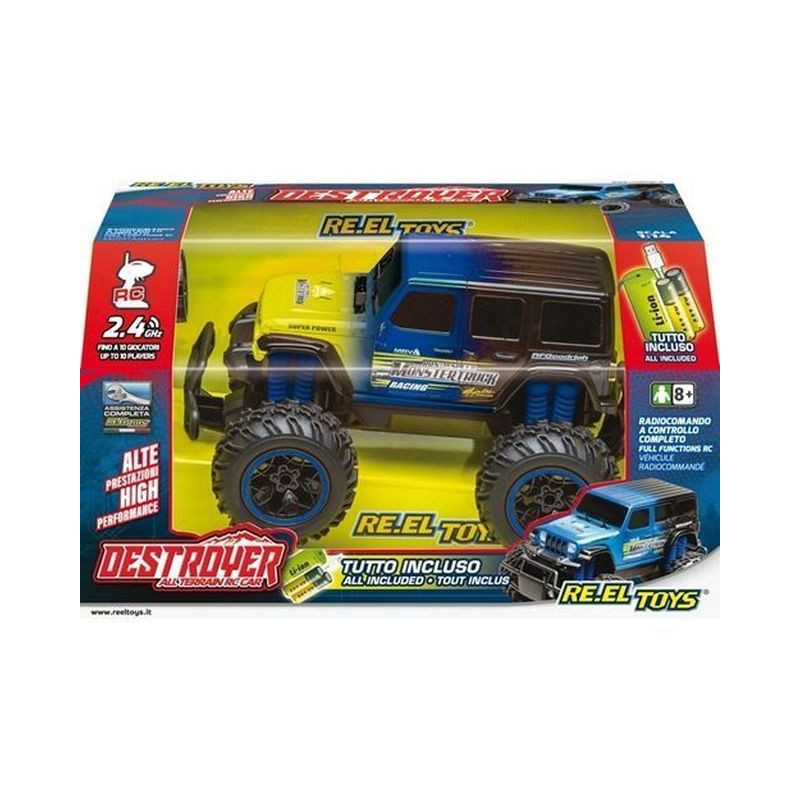 AUTO DESTROYER 2.4GHZ 1:14 BAT LIPO EAN 8001059022953 INGROSSO AUTO CON RADIOCOMANDO