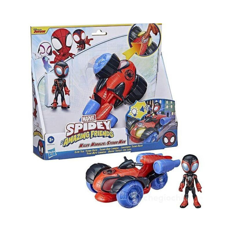 SPIDEY VEICOLI LUMINOSI AST EAN 5010994104481 INGROSSO PERSONAGGI SUPEREROI MARVEL