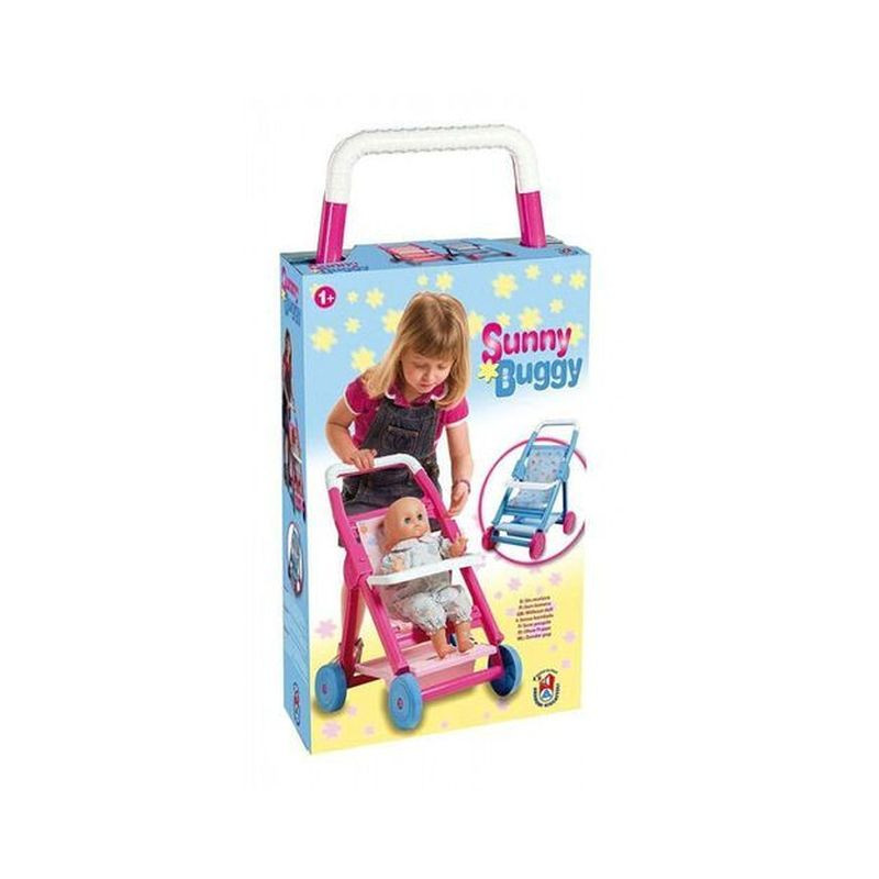 PASSEGGINO SUNNY BUGGY 2 COL.ASS. 34X71X12,5CM EAN 8000796227508 INGROSSO ACCESSORI PER BAMBOLE