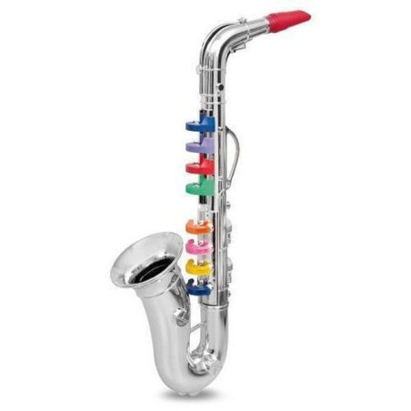 SASSOFONO 8 CHIAVI/NOTE COLORATE 41,5CM 3+ANNI EAN 0047663146874 INGROSSO STRUMENTI A FIATO