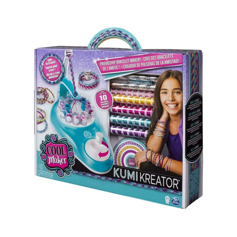 COOL MAKER MACCHINA X BRACCIALETTI KUMI CREATOR EAN 0778988687413 INGROSSO GIOCATTOLI PER BAMBINE