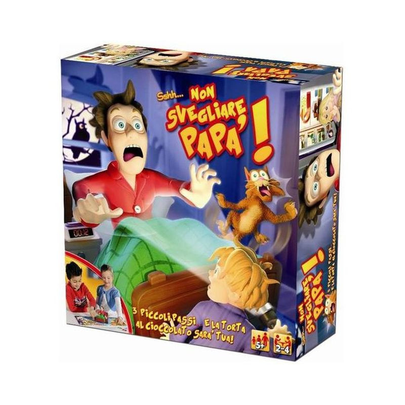 NON SVEGLIARE PAPA' 2/4GIOCATORI 27X27X8 +5ANNI EAN 8027679063688 INGROSSO GIOCHI DI SOCIETA