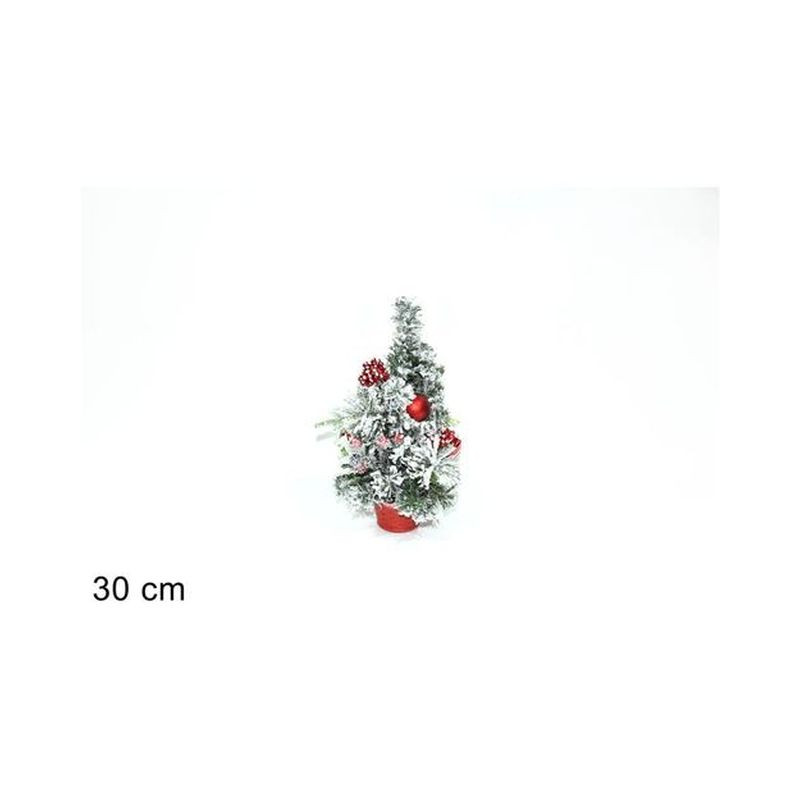 PIANTA INNEVATA 30CM C/PACCHI REGALO MB- 20A32N/2 EAN 8053482087580 INGROSSO OGGETTISTICA NATALIZIA