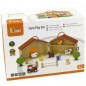 SET FATTORIA DI LEGNO IN VALIGETTA 232X168X130MM EAN 6934510516185 INGROSSO GIOCHI IN LEGNO