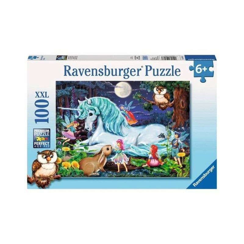 PUZZLE 100 PZ XXL UNICORNO FORESTA INCAN TATA +6 EAN 4005556107933 INGROSSO PUZZLE CLASSICI