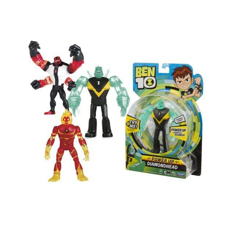 BEN 10 PERSONAGGI DELUXE 18CM 3SOGGETTI 19X8X19CM EAN 8056379027096 INGROSSO PERSONAGGI SUPEREROI MARVEL