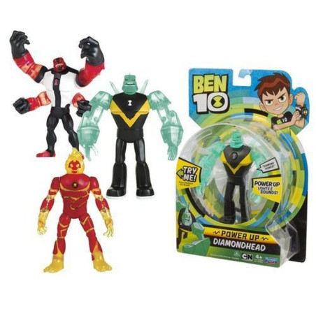 BEN 10 PERSONAGGI DELUXE 18CM 3SOGGETTI 19X8X19CM EAN 8056379027096 INGROSSO PERSONAGGI SUPEREROI MARVEL