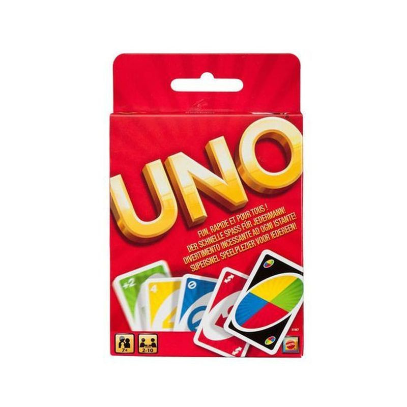 CARTE UNO MATTEL MADE IN CHINA - HS CODE:95044000 EAN 0746775333607 INGROSSO GIOCHI DI CARTE
