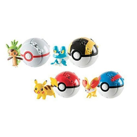 POKEMON THROW 'N'POP POKEBALL 4ASS. +4A 16.5X9X20CM EAN 8027679060618 INGROSSO PERSONAGGI CARTOON E DISNEY