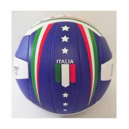 PALLONE BEACH VOLLEY ITALIA BLUE 2COL.AS AQUASPLASH EAN 8020808007119 INGROSSO PALLONI CALCIO E VOLLEY