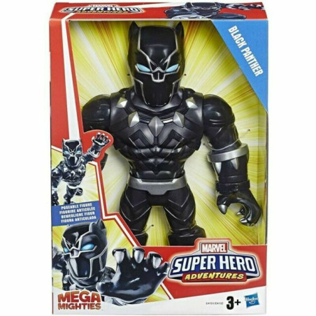 BLACK PANTER MEGA MARVEL SUPER HERO 25CM EAN 5010993597512 INGROSSO PERSONAGGI SUPEREROI MARVEL