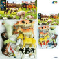 BUSTONE GLI AMICI DELLA FATTORIA ASS. 22X39CM +3ANNI EAN 8055742226586 INGROSSO BUSTE ANIMALI GIOCATTOLO