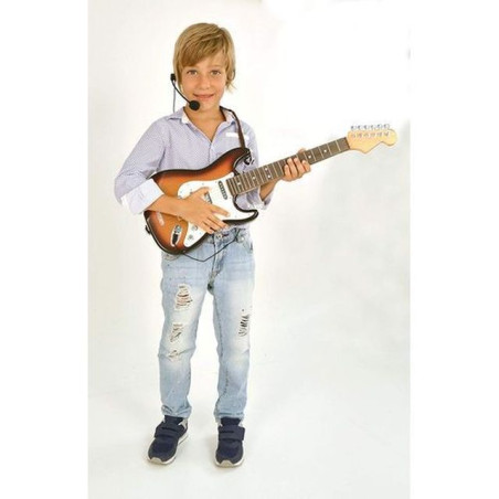 CHITARRA ELETTRONICA C/MICROFONO E INGRESSO AUDIO MP3 EAN 0047663240848 INGROSSO CHITARRE E STRUMENTI A CORDA