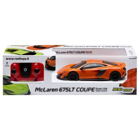 MC LAREN 675LT R/C 1:24 18CM 2COL.ASS. LUCI ANTERIORI EAN 8001059021703 INGROSSO AUTO CON RADIOCOMANDO
