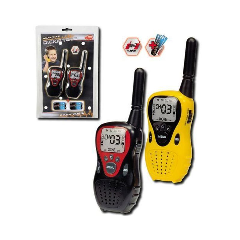 DK WALKIE TALKIE 16CM C/ANTENNA FLEX +4A PORTATA 80MT EAN 4006333005787 INGROSSO ACCESSORI MUSICALI