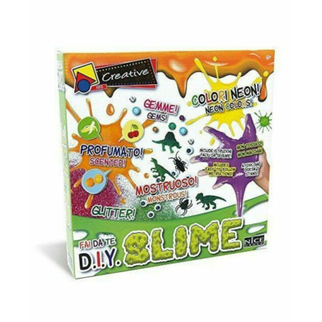 SLIME DIY FAI DA TE 30X27X4CM CREA TANTI TIPI DI SLIME EAN 8056779470065 INGROSSO GIOCHI CREATIVI