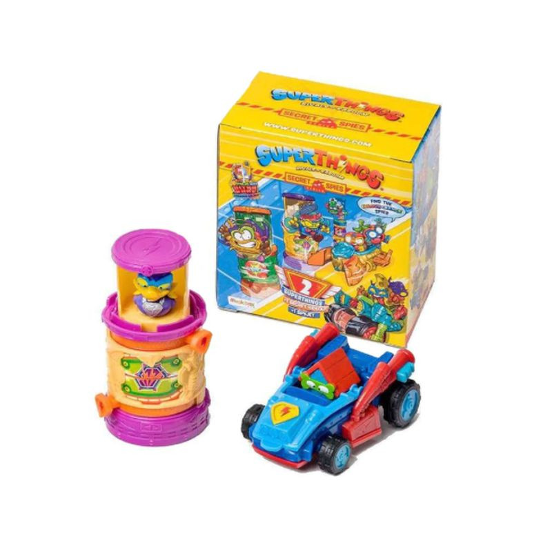 SUPERTHINGS SECRET SPIES - DISPLAY 4X8 D UAL BOX (V.0) EAN 8431618015490 INGROSSO PERSONAGGI CARTOON E DISNEY