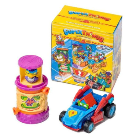 SUPERTHINGS SECRET SPIES - DISPLAY 4X8 D UAL BOX (V.0) EAN 8431618015490 INGROSSO PERSONAGGI CARTOON E DISNEY