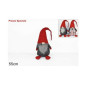 GNOMO DI NATALE 55CM 2ASS.GRIGIO ART ST8 047AB/85X25X25CM EAN 8033113863974 INGROSSO PUPAZZI E GNOMI NATALIZI