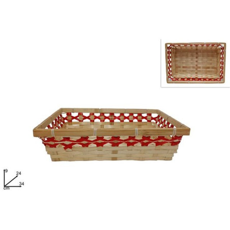 INGROSSO CESTO INTRECCIATO 34X24