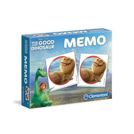 MEMO THE GOOD DINOSAUR 4.7X21X21CM 4+A 80 CARTE COLORATE EAN 8005125134458 INGROSSO GIOCHI DI CARTE