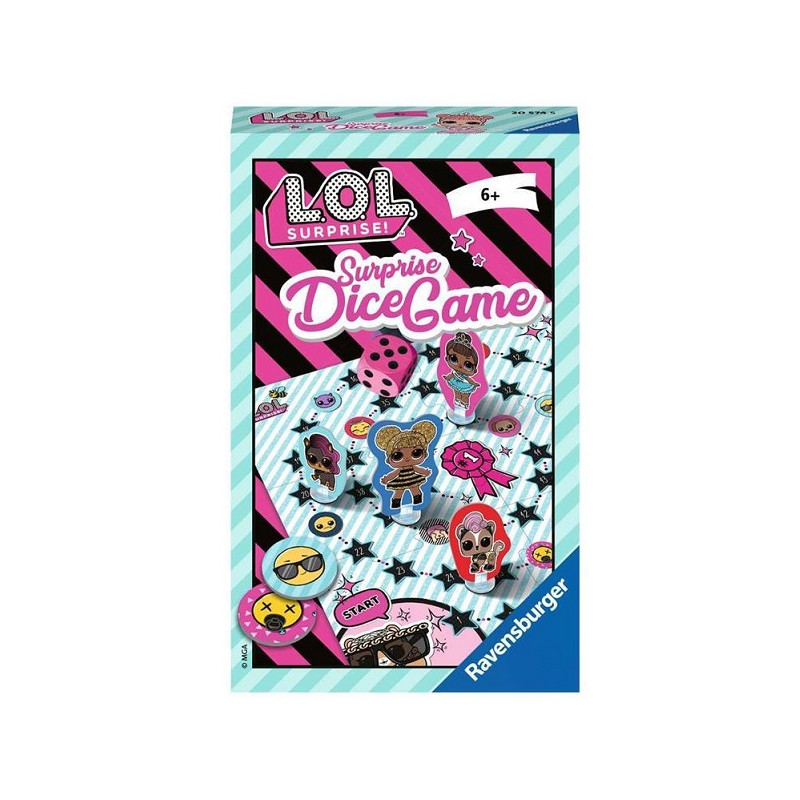 L.O.L. TRAVEL GAMES GIOCA DA VIAGGIO RAVENSBURGER +6 ANNI EAN 4005556205745 INGROSSO GIOCHI DI SOCIETA