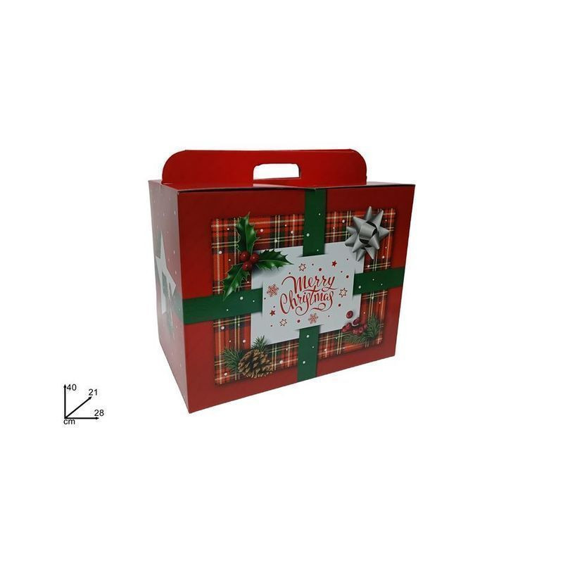 BOX PANETTONE SCENARIO DI NATALE 90/08/1 7DUE