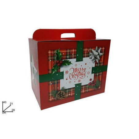 BOX PANETTONE SCENARIO DI NATALE 90/08/1 7DUE