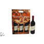 BOX 3 BOTTIGLIE SCENARIO DI NATALE 06/17 /DUE-3 EAN 8033113821240 INGROSSO SACCHETTI E SHOPPER NATALIZI