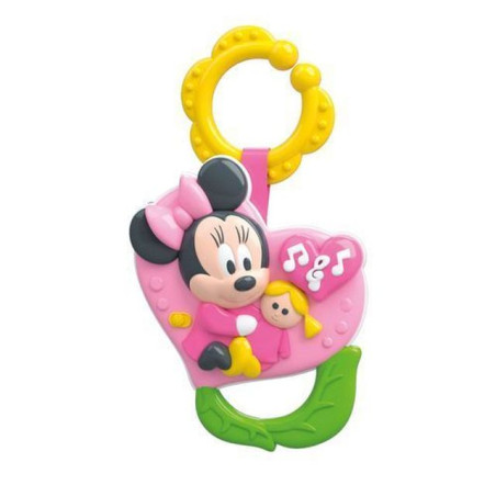 BABY MINNIE SONAGLINO CUORE 3+M 15X22X6CM BATTERIE INCLUSE EAN 8005125149797 INGROSSO GIOCHI PRIMA INFANZIA