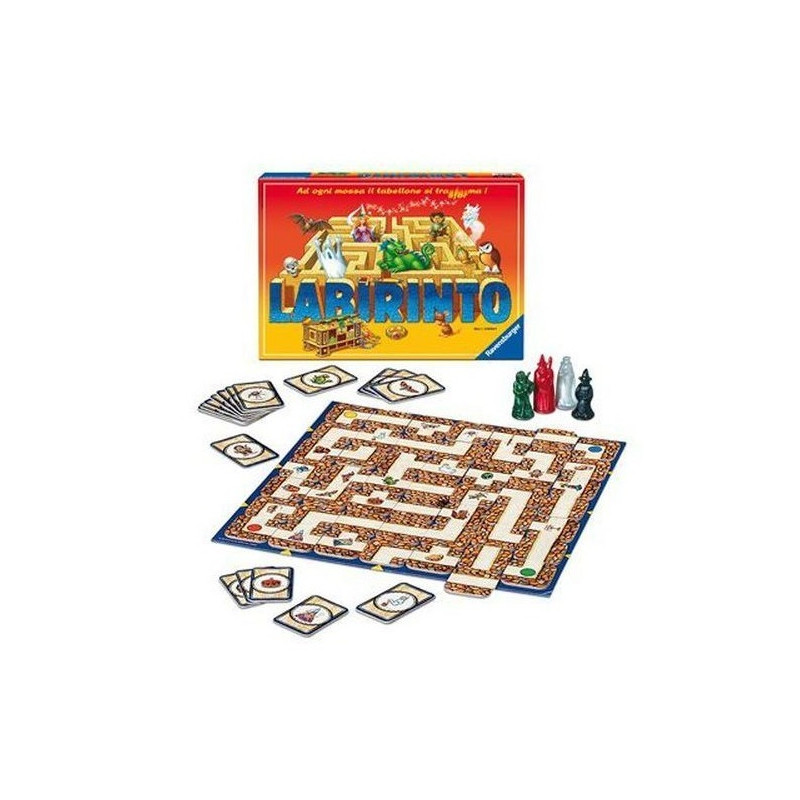 LABIRINTO MAGICO RAVENSBURGER +7ANNI 37X27X6CM 2/4GIOCATORI EAN 4005556264476 INGROSSO GIOCHI DI SOCIETA
