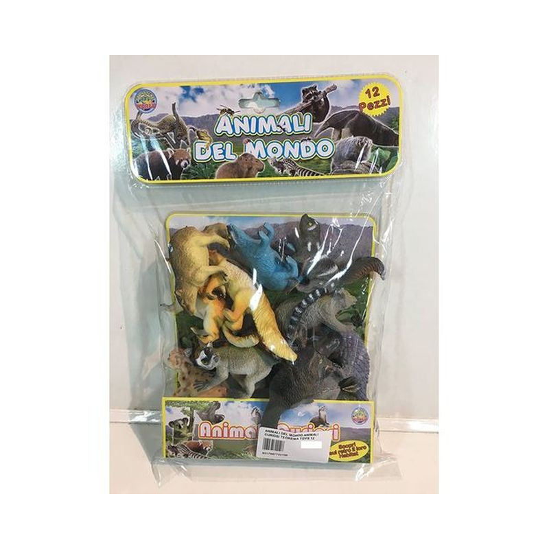 BUSTA ANIMALI CURIOSI RIGIDI 8PZ GEO NAT 2 MODELLI A SCELTA EAN 8017967722106 INGROSSO BUSTE ANIMALI GIOCATTOLO