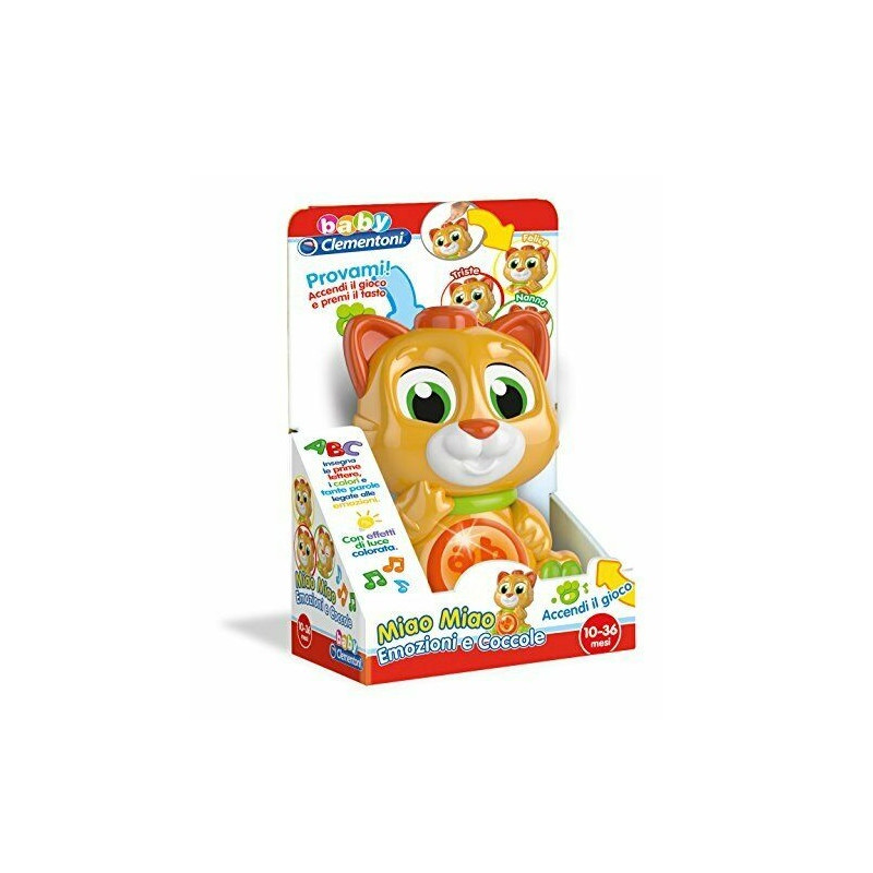 MIAO MIAO EMOZIONI E COCCOLE 10X12.5X22CM GATTINO INTERATTIVO EAN 8005125172191 INGROSSO GIOCHI PRIMA INFANZIA