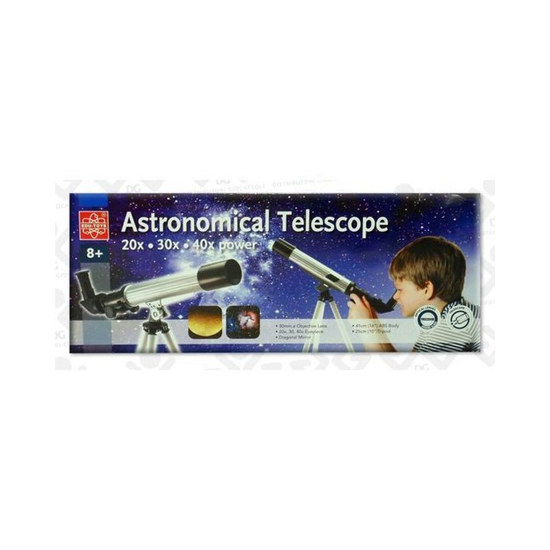 TELESCOPIO 30ZOOM - D.30MM OBIETTIVO +8A 41CM + TREPPIEDE 25CM EAN 4893338020231 INGROSSO GIOCATTOLI PER EDICOLA