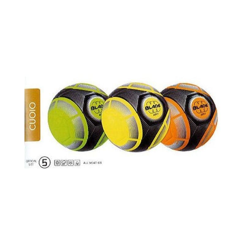PALLONE CALCIO BLADE MISURA 5 CUOIO SINTETICO CUCITO 3 MODELLI EAN 8005586199201 INGROSSO PALLONI CALCIO E VOLLEY