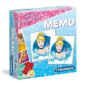 MEMO GAMES PRINCESS 21X21X4,7CM 80 CARTE RESISTENTI E COLORATE EAN 8005125180097 INGROSSO GIOCHI DI CARTE