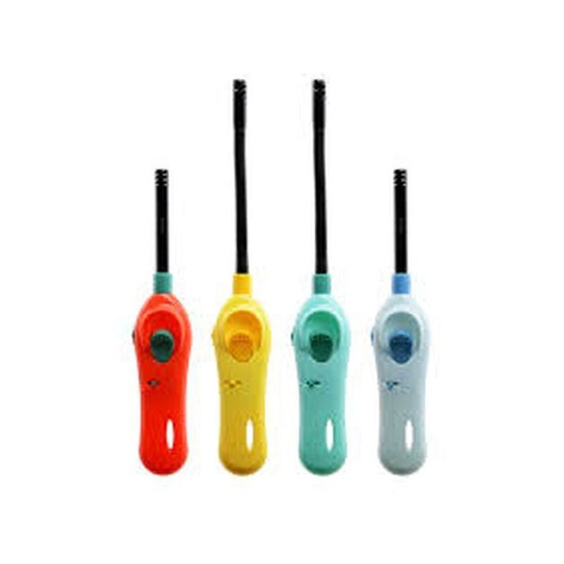 ACCENDIGAS ATOMIC BBQ LIGHTER TRENDY SOFTFLAME RICARICABILE - 4 COLORI EAN 4014663380955 INGROSSO ACCENDIGAS