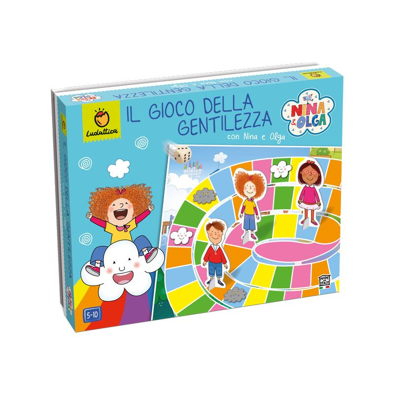 LUDATTICA NICOLETTA COSTA NINA E OLGA IL GIOCO DELLA GENTILEZZA EAN 8057158621290 INGROSSO GIOCHI DI SOCIETA