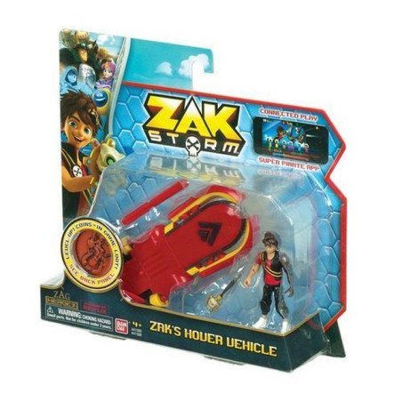 ZAK STORM VEICOLO BASE 5X20,5X23CM C/PERSONAGGIO E MONETA MAGICA EAN 8027679065941 INGROSSO PERSONAGGI CARTOON E DISNEY