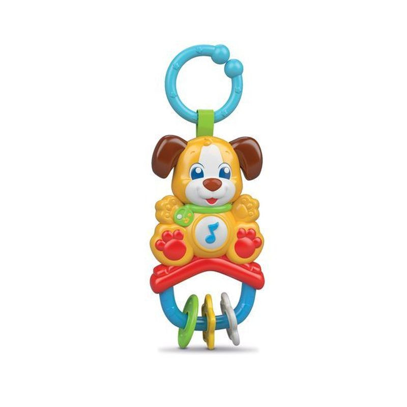 SONAGLINO ELETTRONICO CAGNOLINO 3+MESI 15X22X6CM BATTERIE INCLUSE EAN 8005125171101 INGROSSO BABY CLEMENTONI