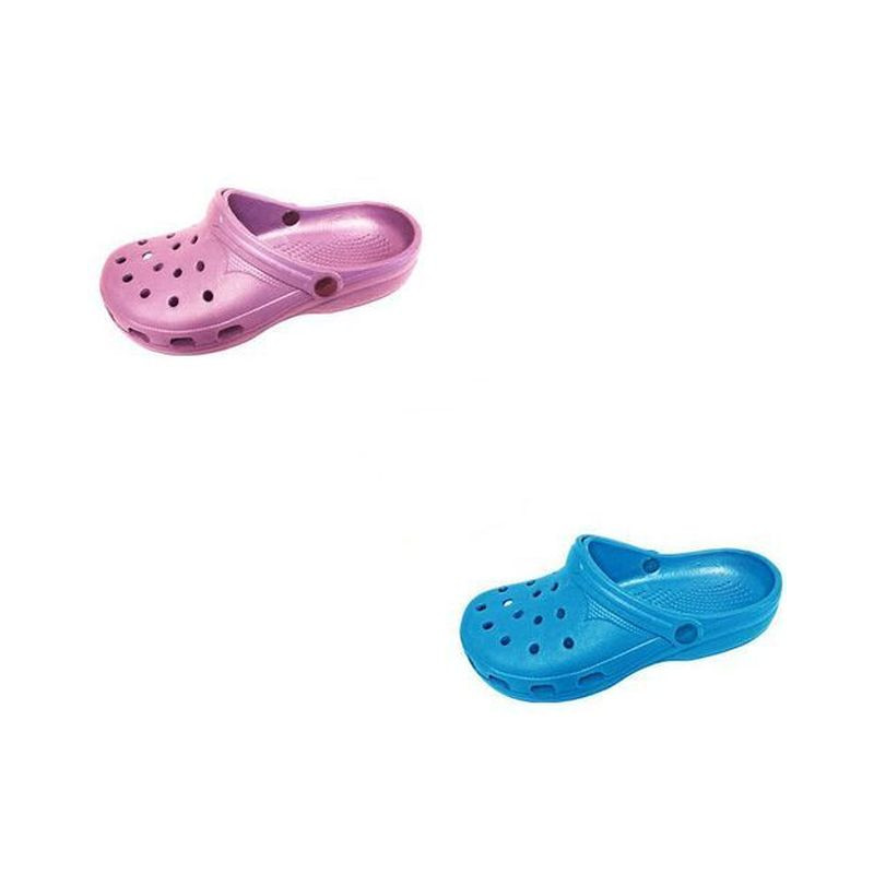 ZOCCOLO C/CINTURINO IN EVA MISURE 32/33 2 COLORI ASSORTITI IMPERMEABILI EAN 8004944025282 INGROSSO CIABATTE E SCARPE MARE