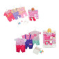 NEW BORN BABY SET +3ANNI 26X3X32CM 3 ABITI + PANNOLINO + SONAGLINO EAN 4006592516314 INGROSSO ACCESSORI PER BAMBOLE