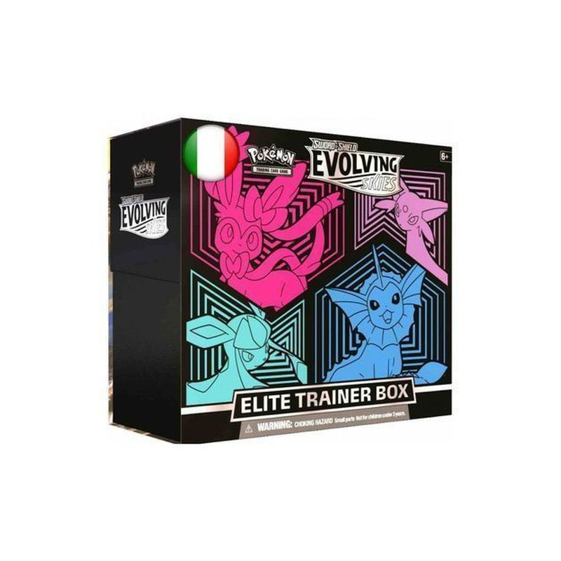 POKEMON SET ALLENATORE FUORICLASSE SPADA E SCUDO EVOLUZIONI ETEREE EAN 0820650601651 INGROSSO GIOCHI DI SOCIETA
