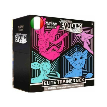 POKEMON SET ALLENATORE FUORICLASSE SPADA E SCUDO EVOLUZIONI ETEREE EAN 0820650601651 INGROSSO GIOCHI DI SOCIETA