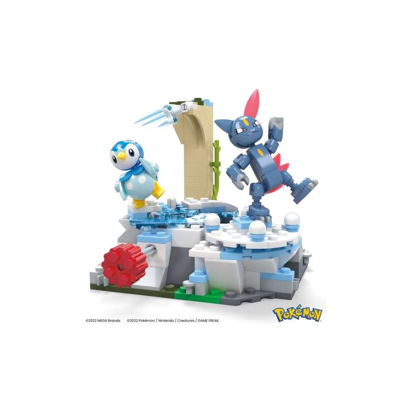 MEGA POKEMON ADVENTURE BUILDER PIPLUP E SNEASEL DIVERTIM EAN 0194735107841 INGROSSO SET PERSONAGGI CARTOON