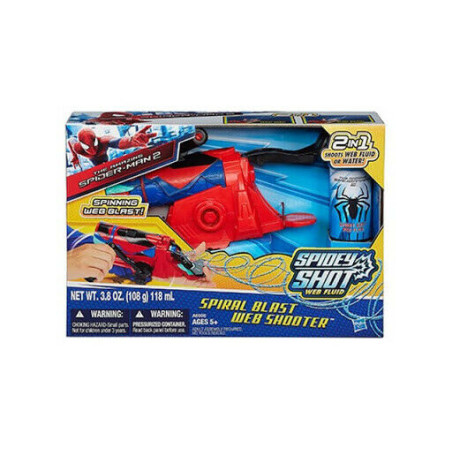SPIDERMAN MULTI SHOT BLASTER 2IN1 SPARA RAGNATELE O ACQUA 30X25X10CM EAN 5010994829186 INGROSSO PERSONAGGI SUPEREROI MARVEL
