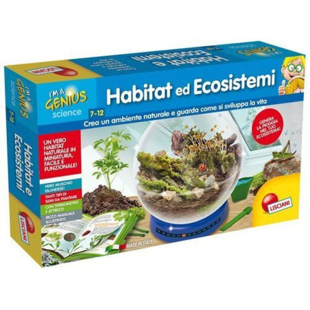 PICCOLO GENIO HABITAT ED ECOSISTEMI 7+A 39.5X28X7CM - CON TERMOMETRO EAN 8008324056330 INGROSSO GIOCHI CREATIVI