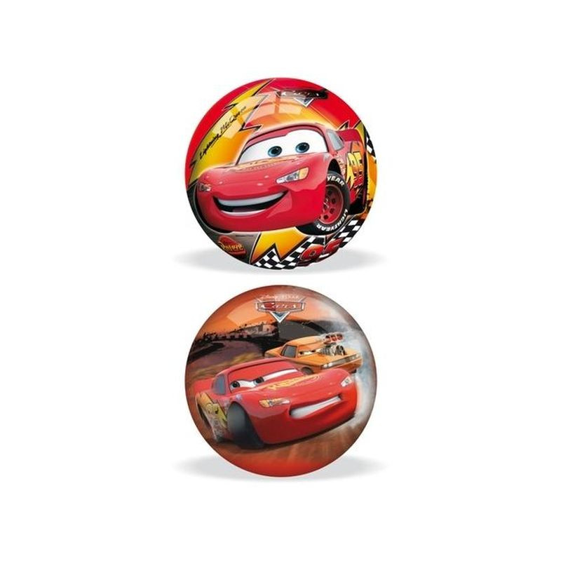 PALLONE CARS D.140CM GR.28 3 FANTASIE FONDO ROSSO CRICHETTO - SAETTA EAN 8001011054411 INGROSSO PALLONI CALCIO E VOLLEY