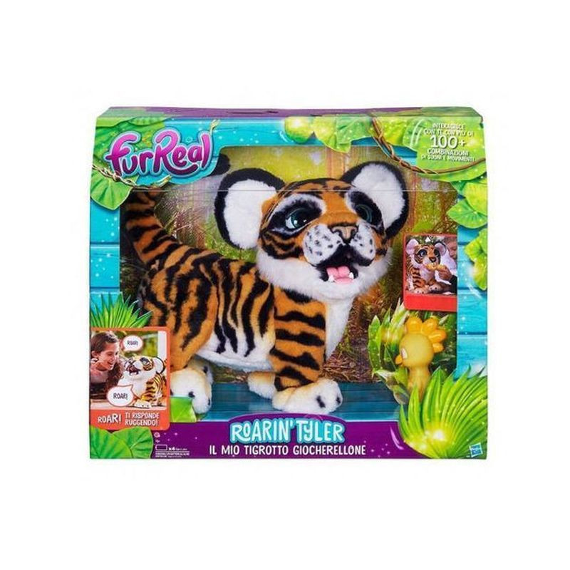 FUR REAL TIGROTTO TYLER 508X445X216MM +4 C/SUONI E MOVIMENTI - HASBRO EAN 5010993400133 INGROSSO GIOCATTOLI IN PUBBLICITA'