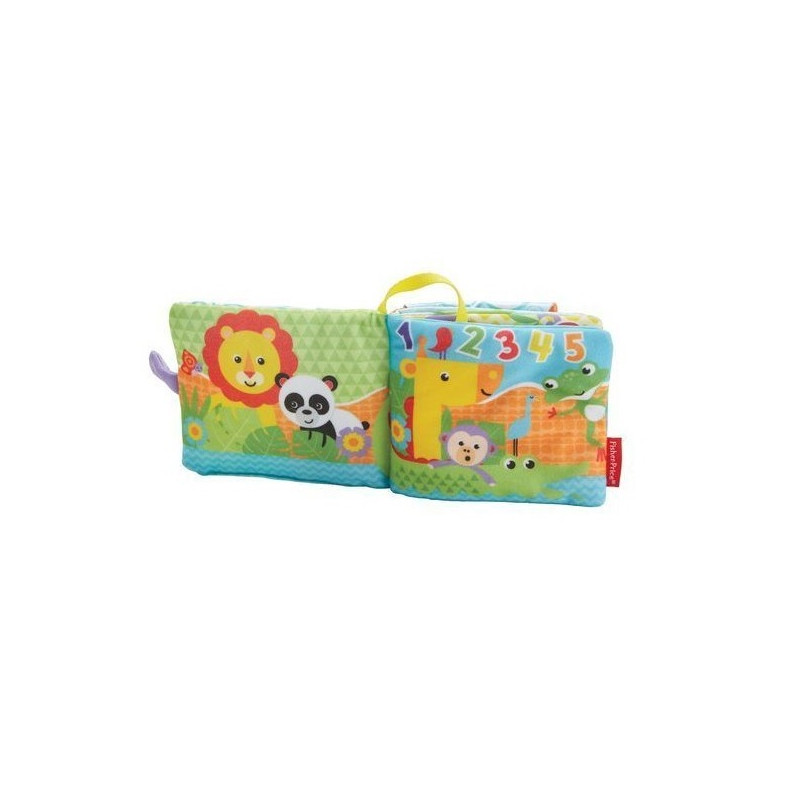FISHER PRICE MIO PRIMO LIBRO ATTIVITA' 23X16.5X4.5CM 3 SOFFICI PAGINE EAN 0887961506334 INGROSSO GIOCHI PRIMA INFANZIA